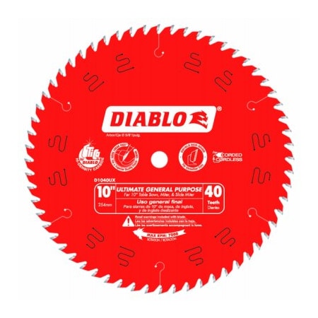 Diablo 10x40 Gener Saw Blade D1040UX